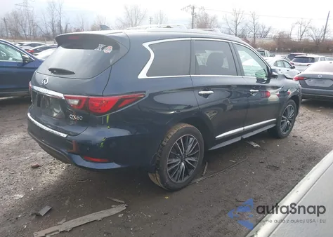 2020 Infiniti Qx60 Signature Edition Awd из США, поврежденный, VIN 5N1DL0MM5LC547026
